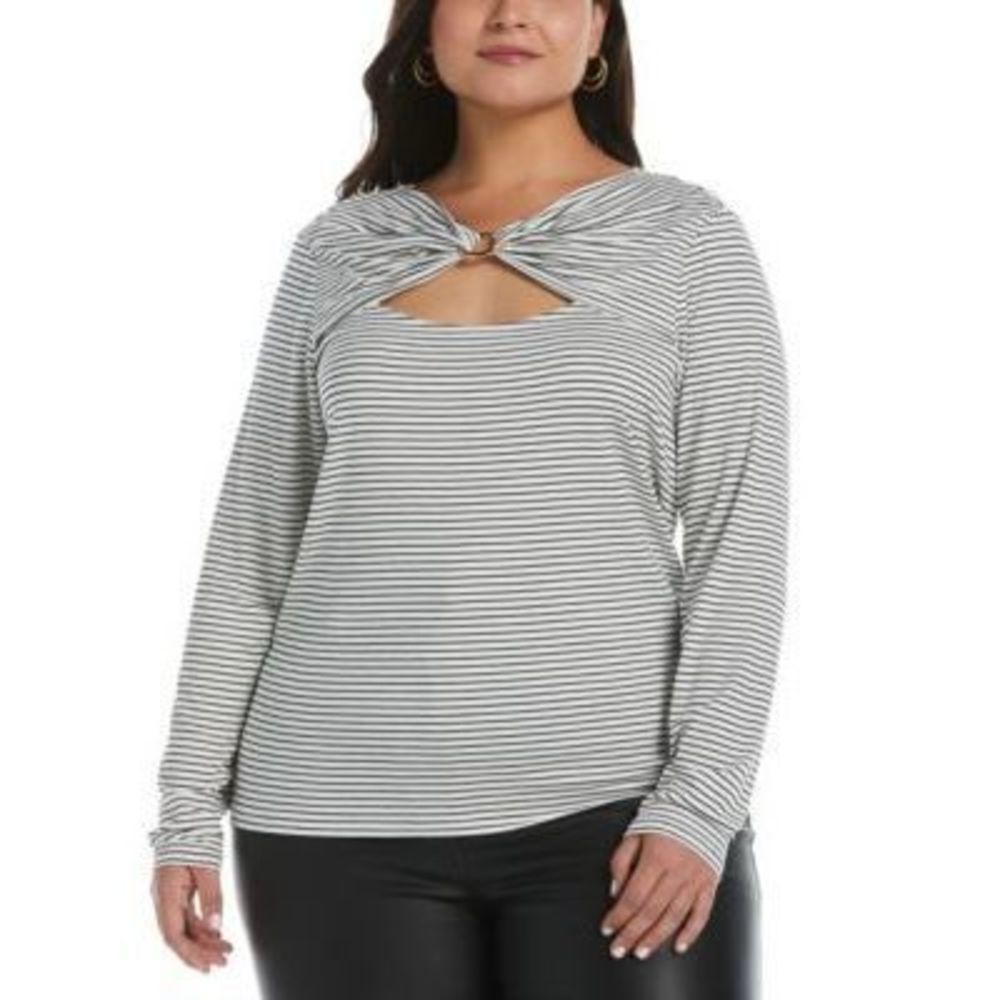 ELLA Rafaella ELLA Rafaella Plus Size Drape Snow White 2X